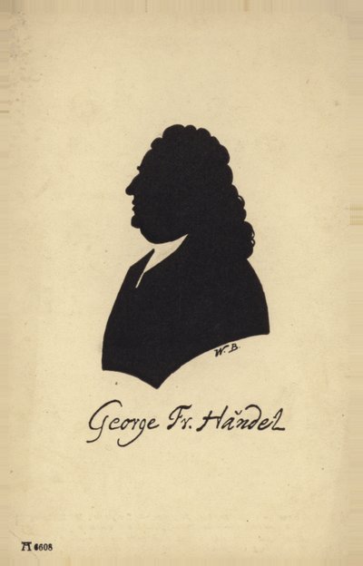 Portrait of George Friedrich Handel by English School