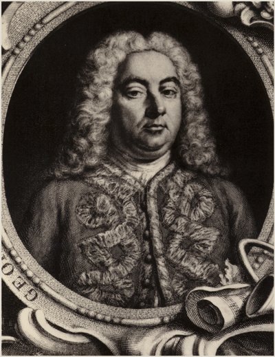 Portrait of George Friedrich Handel by English School