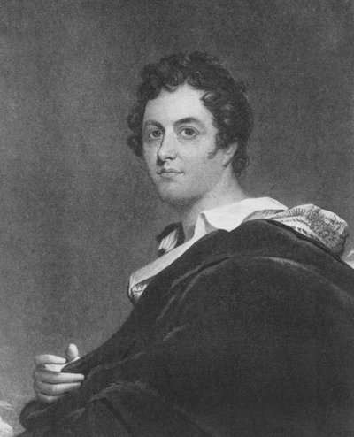 Portrait of George Gordon, 6th Lord Byron of Rochdale by English School