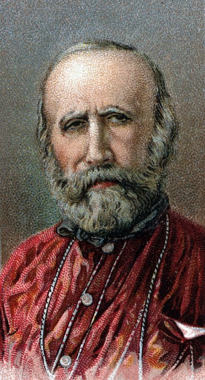 Portrait of Giuseppe Garibaldi (1807-1882) (from series 