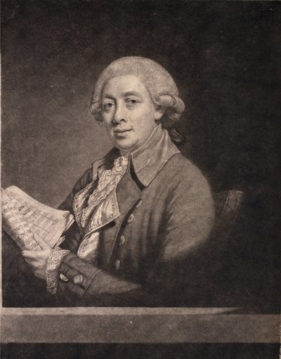 Portrait of Giusto Ferdinando Tenducci (1736-1800) 1782 by English School