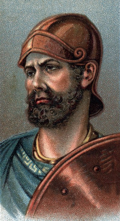 Portrait of Hannibal Barca (detail) by English School