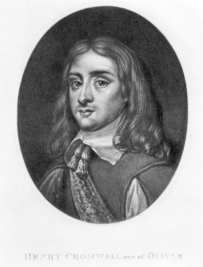 Portrait of Henry Cromwell engraved by Richard Earlom and Charles Turner by English School