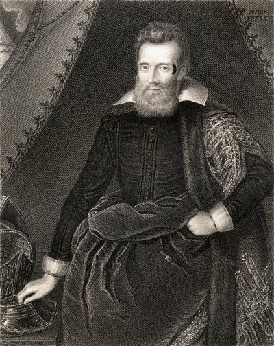 Portrait of Henry Danvers, Earl of Danby, from Lodges British Portraits, 1823 by English School