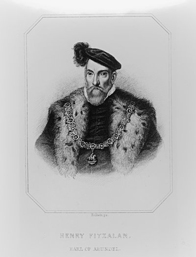 Portrait of Henry Fitzalan, 12th Earl of Arundel from 