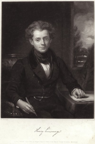 Portrait of Henry Liverseege by English School