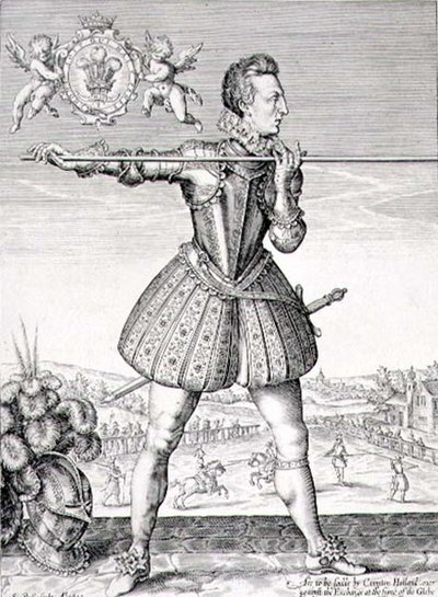 Portrait of Henry, Prince of Wales, Engraved by Simon de Passe by English School