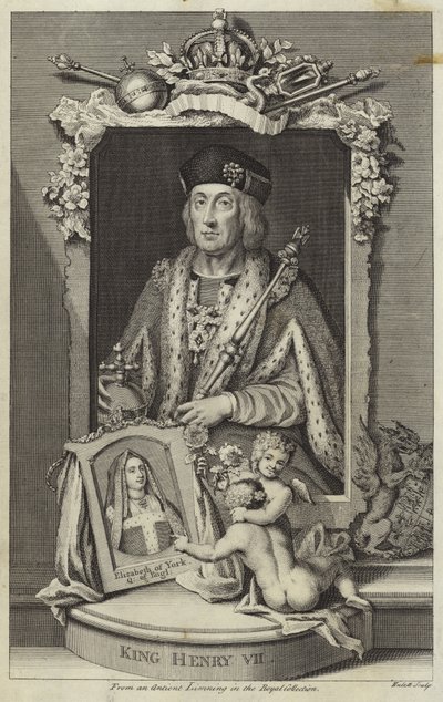 Portrait of Henry VII of England by English School