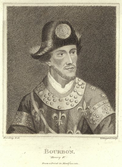 Portrait of Henry V, House of Bourbon by English School