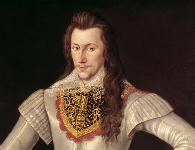 Portrait of Henry Wriothesley (1573-1624) 3rd Earl of Southampton (detail) by English School