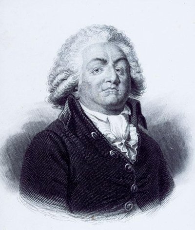 Portrait of Honore-Gabriel Riqueti, Comte de Mirabeau by English School