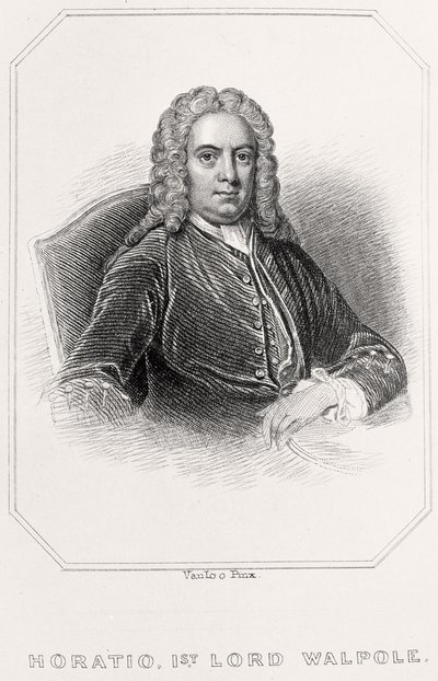 Portrait of Horatio, 1st Lord Walpole by English School