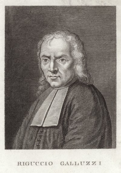 Portrait of Jacopo Riguccio Galluzzi by English School