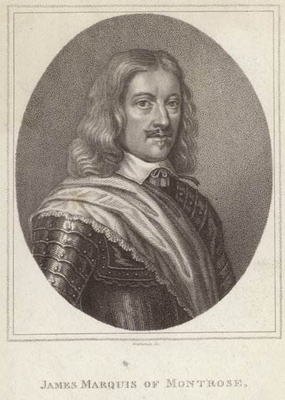 Portrait of James Graham, Marquess of Montrose by English School