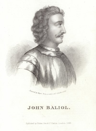 Portrait of John Balliol by English School