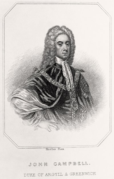 Portrait of John Campbell, Duke of Argyll and Greenwich by English School