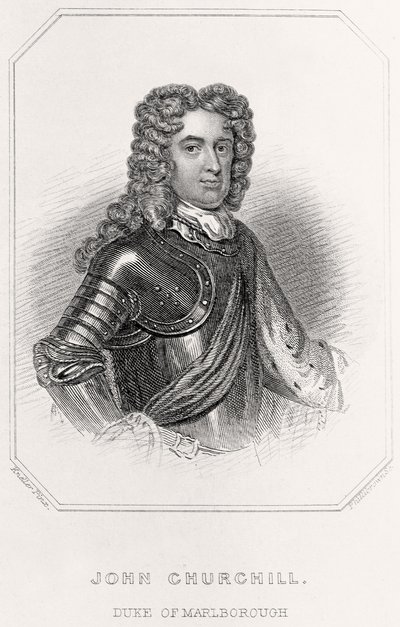 Portrait of John Churchill, Duke of Marlborough by English School