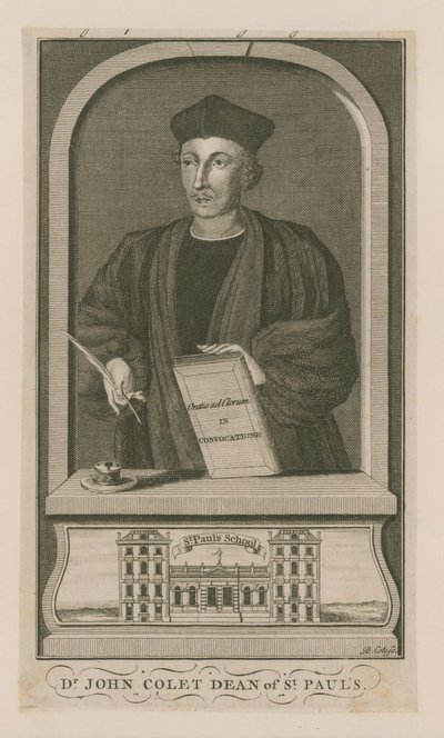 Portrait of John Colet by English School