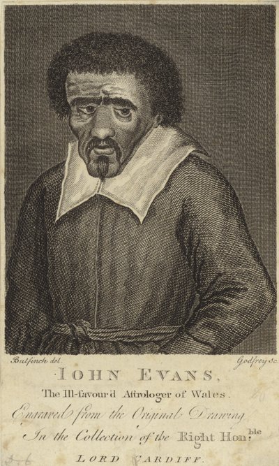 Portrait of John Evans by English School