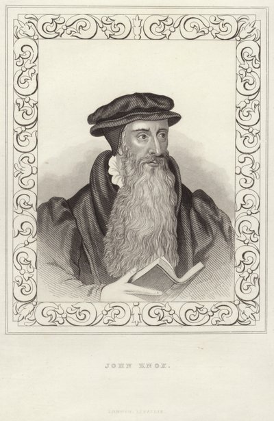 Portrait of John Knox by English School