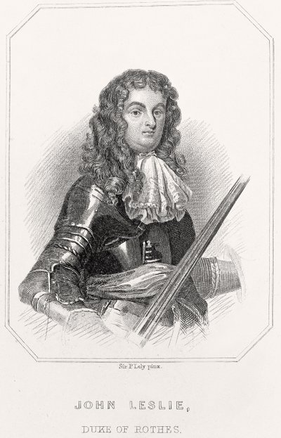 Portrait of John Leslie, Duke of Rothes by English School