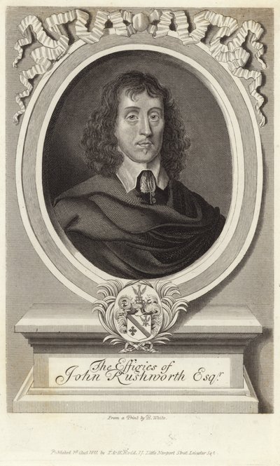 Portrait of John Rushworth by English School
