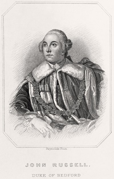 Portrait of John Russell, Duke of Bedford by English School