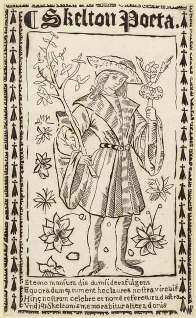 Portrait of John Skelton by English School