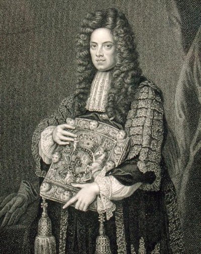 Portrait of John Somers (1651-1716), Baron of Evesham, from Lodge