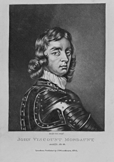 Portrait of John Viscount Mordaunt, from 