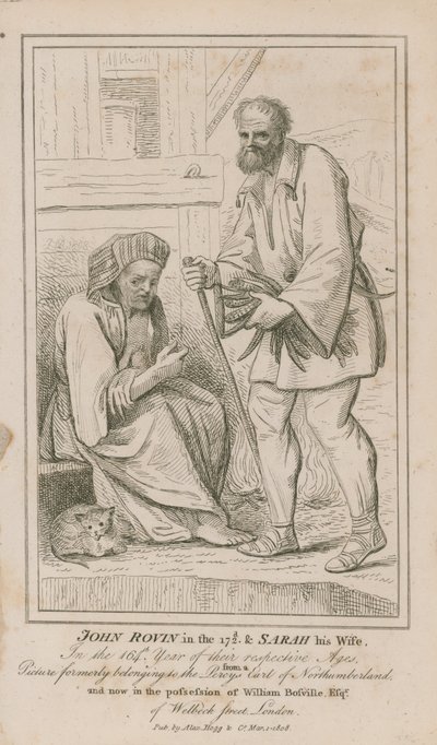 Portrait of John and Sarah Rovin by English School