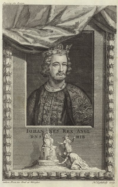 Portrait of John of England by English School