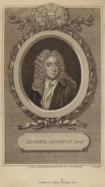 Portrait of Joseph Addison by English School