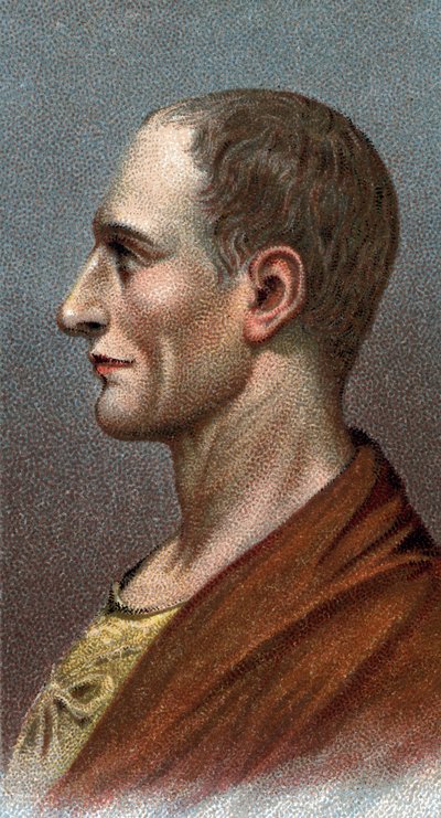 Portrait of Julius Caesar - From Series 