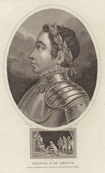 Portrait of King Francis II of France by English School