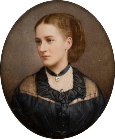 Portrait of Lady Ida Lumley, Viscountess Newport, afterwards Countess of Bradford by English School