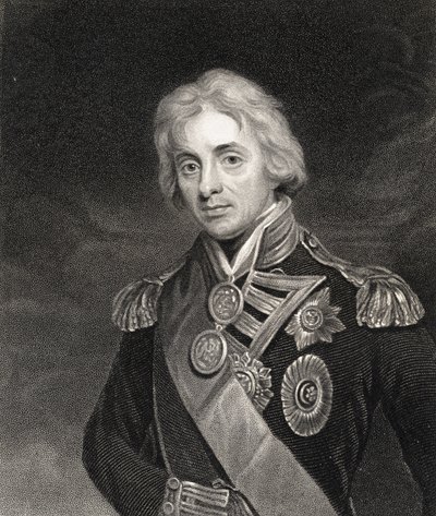 Portrait of Lord Horatio Nelson by English School