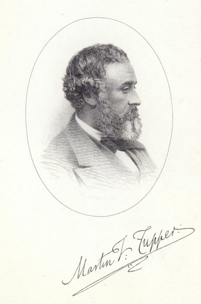 Portrait of Martin Farquhar Tupper by English School