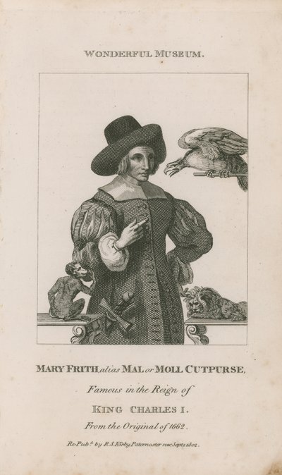 Portrait of Mary Frith by English School