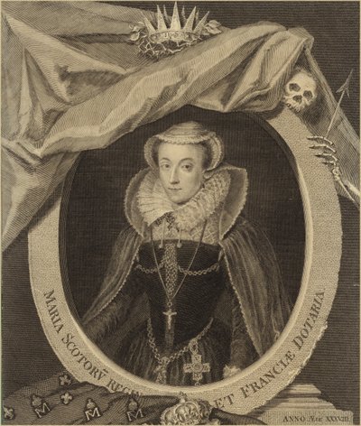 Portrait of Mary, Queen of Scots by English School