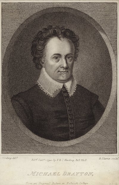 Portrait of Michael Drayton by English School