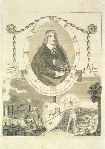 Portrait of Nicholas Culpeper, frontispiece Culpeper