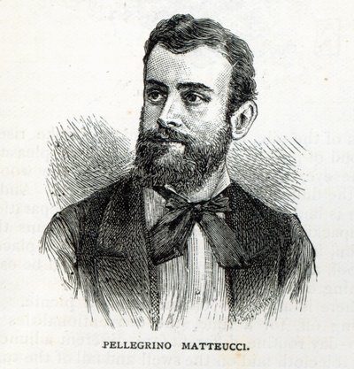 Portrait of Pellegrino Matteucci, from 
