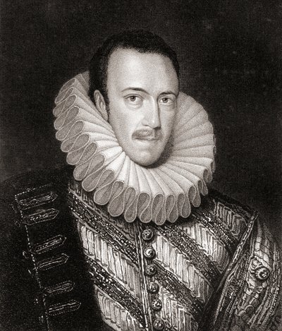 Portrait of Philip Howard, 13th Earl of Arundel, from Lodges British Portraits, 1823 by English School