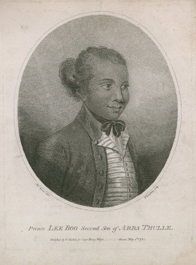 Portrait of Prince Lee Boo of Palau by English School