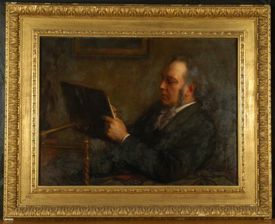 Portrait of Rev. Stopford Brooke, c.1890s by English School