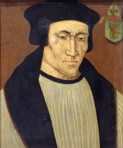 Portrait of Richard Foxe, Bishop of Winchester, Lord Privy Seal to Henry VII and Henry VIII and Founder of Corpus Christi College, Oxford by English School