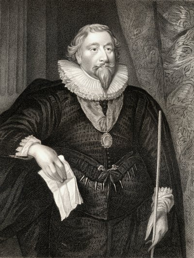 Portrait of Richard Weston, from Lodges British Portraits, 1823 by English School