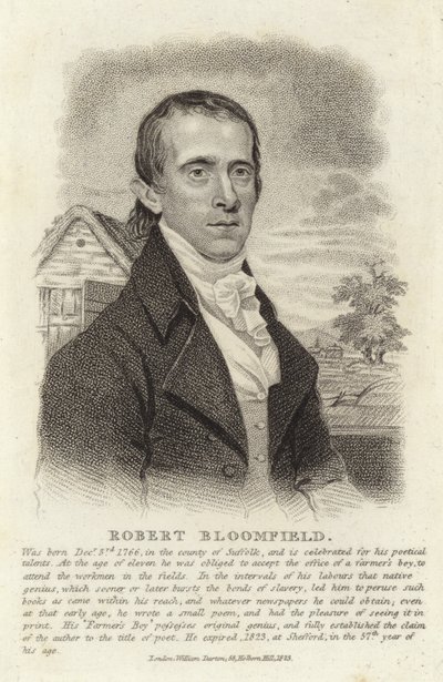 Portrait of Robert Bloomfield by English School