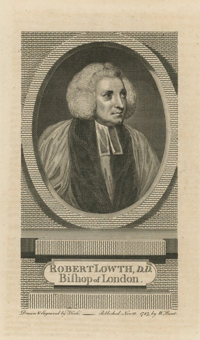 Portrait of Robert Lowth by English School